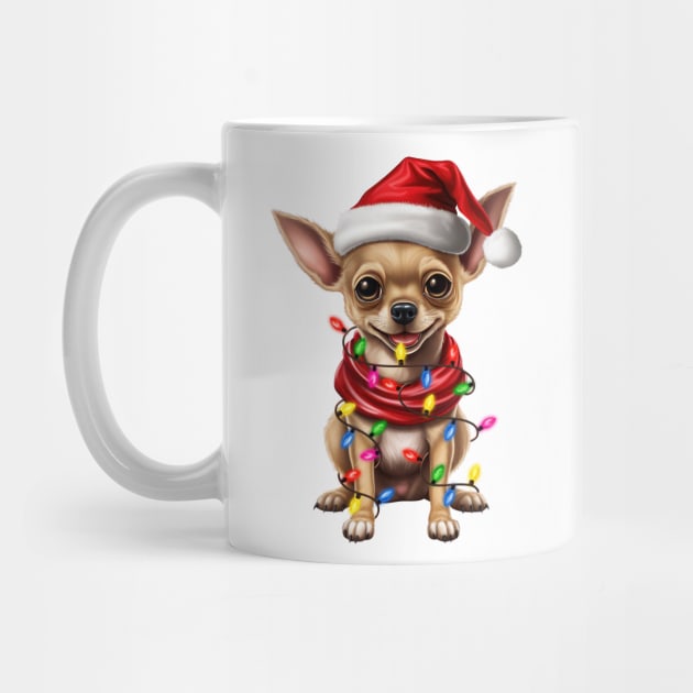 Christmas Chihuahua by Chromatic Fusion Studio